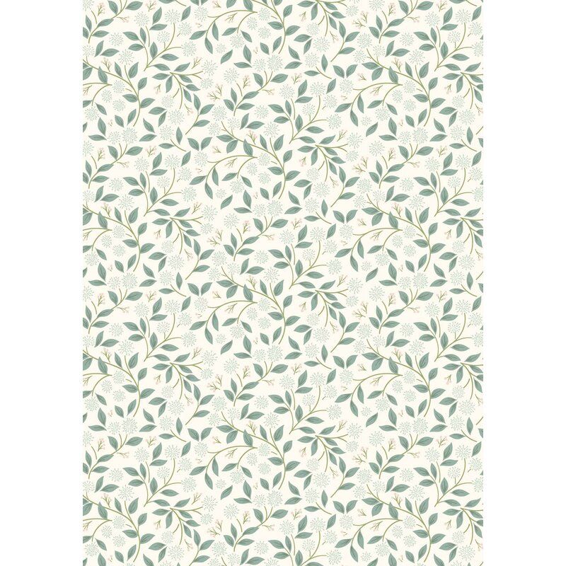 Sky Garden fabric: Ivy Trail, Cream
