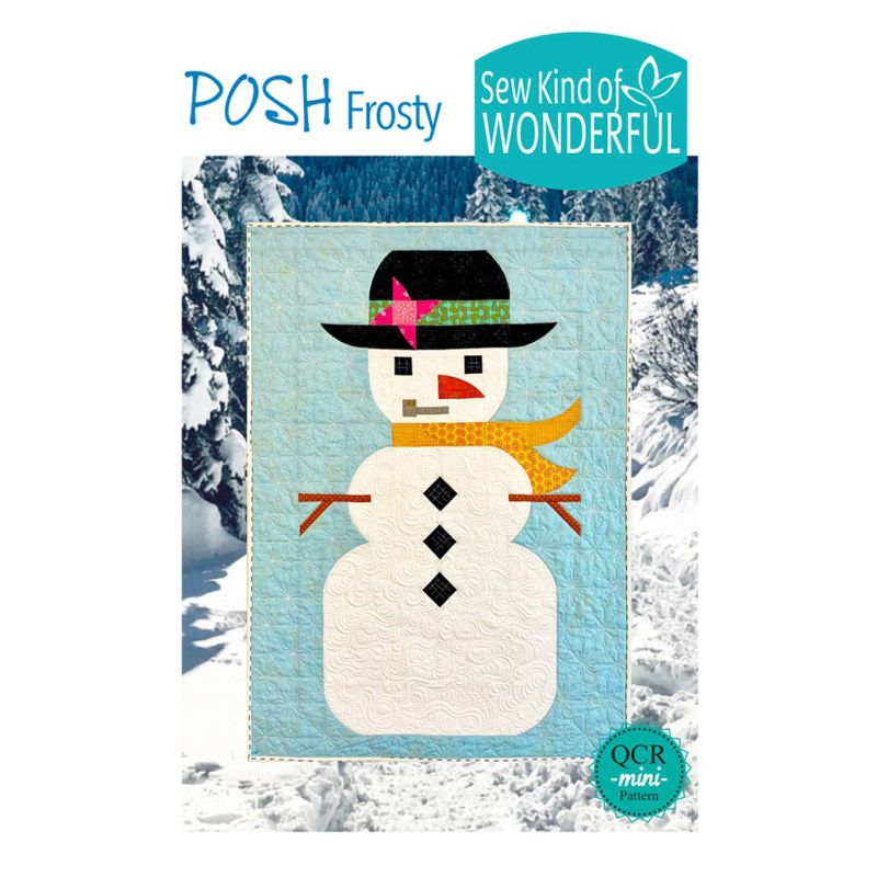 Frosty - Posh Seasonal Club Wall Hanging kit Pre Order