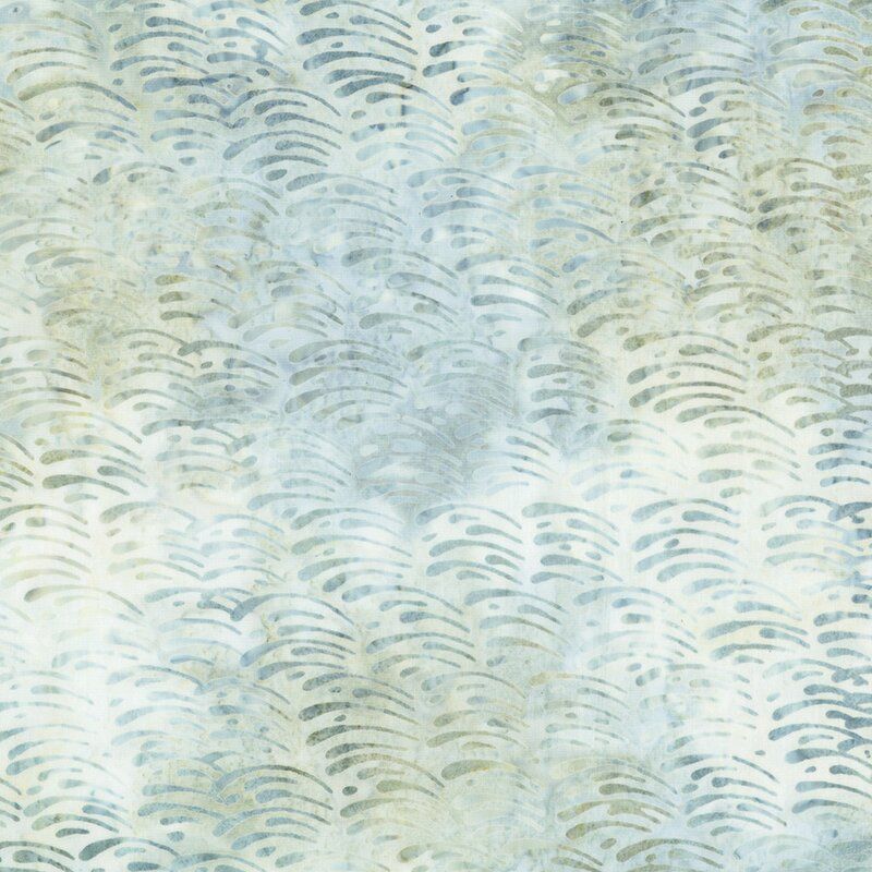 Morning Mist Batik fabric: Mist