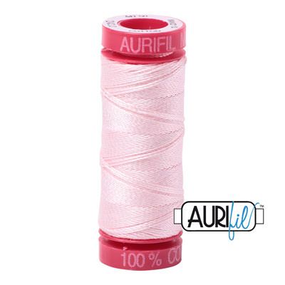 Aurifil 12 Cotton Thread 2410 Pale Pink Aurifil 12 Cotton Thread 2410 Pale Pink