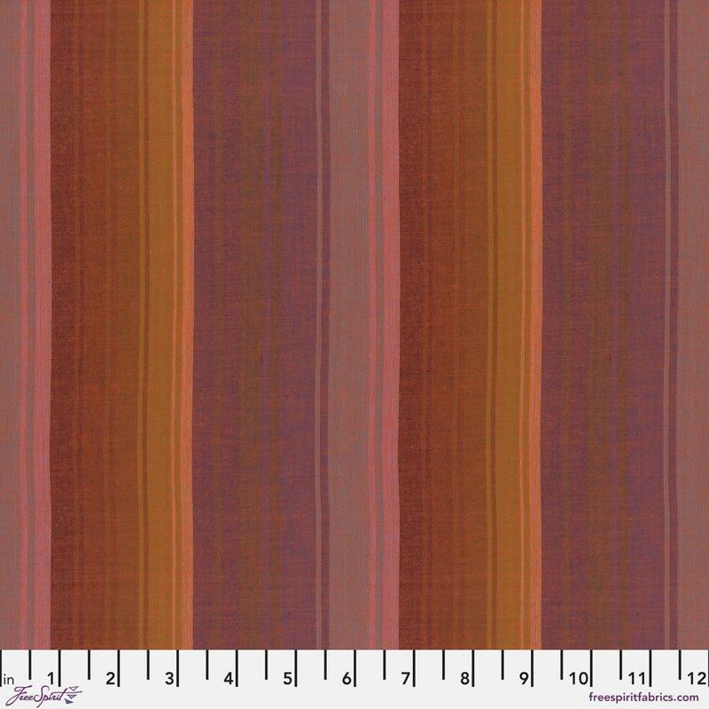 Kaffe Fassett Fabric: Exotic Woven Stripe, Warm Kaffe Fassett Fabric: Exotic Woven Stripe, Warm