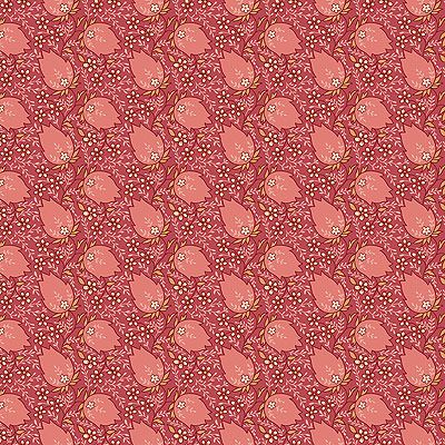 Lady Tulip fabric: Tulip Garden Barn (per 1/4 metre)