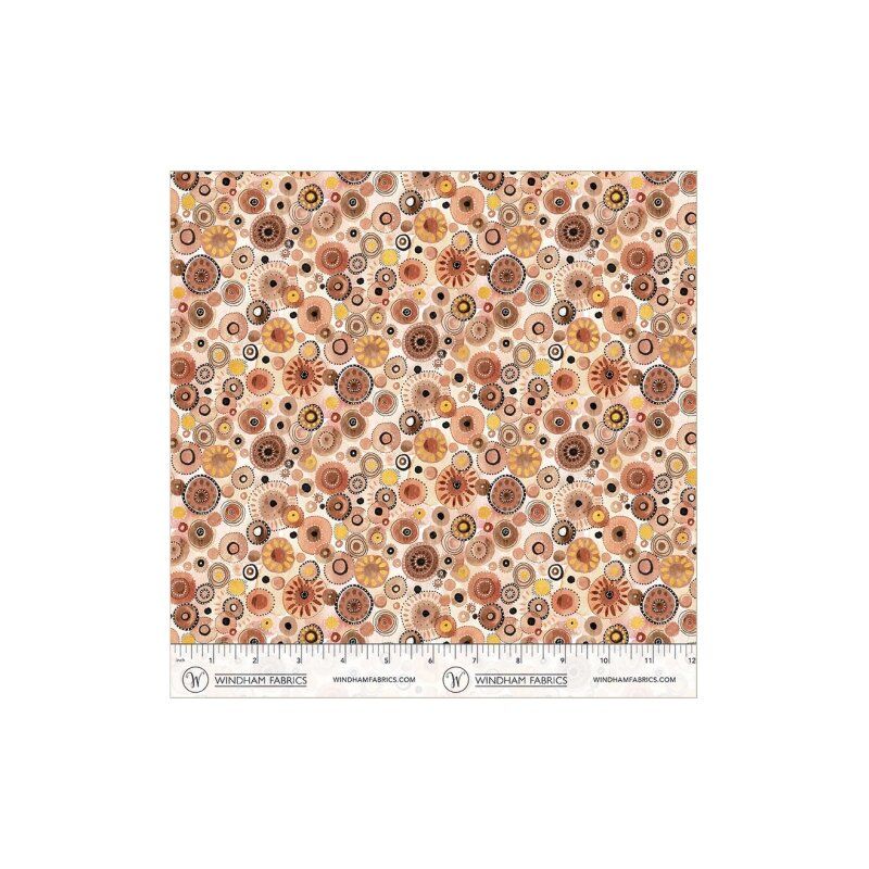 Flora and Form fabric: Dotty, Fire Opal Flora and Form fabric: Dotty, Fire Opal