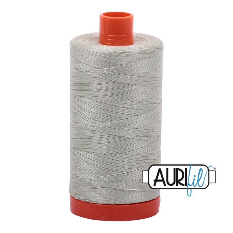 Aurifil 50 Light Grey Green Thread 2843