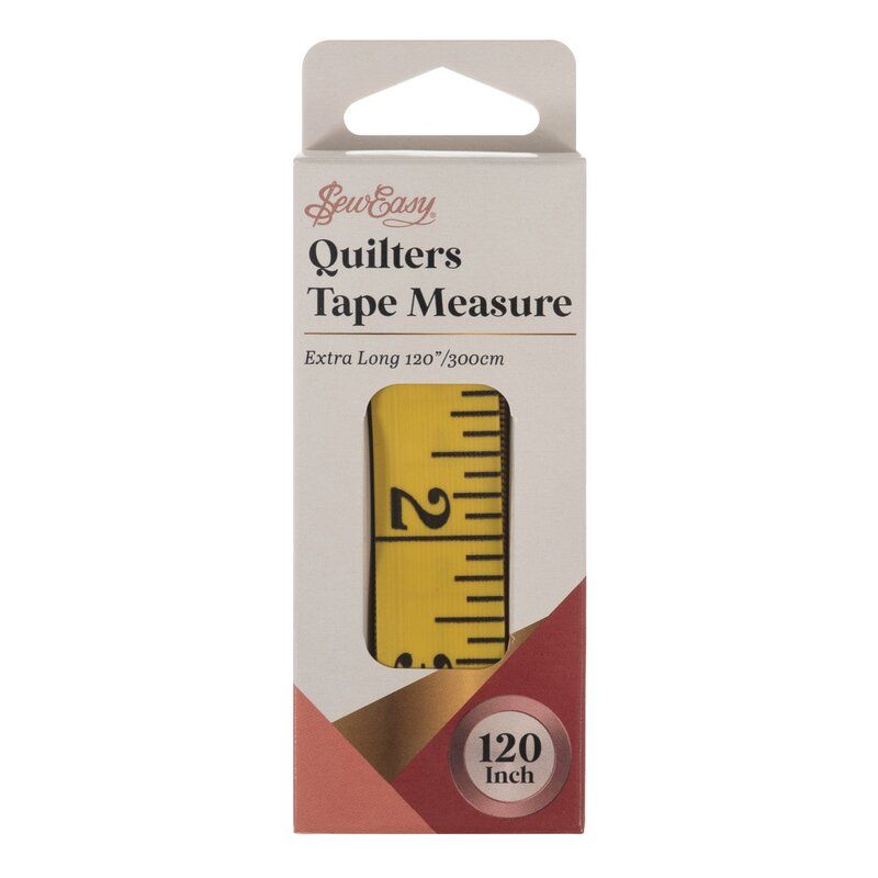 Sew Easy Quilter's Tape Measure 300cm Sew Easy Quilter's Tape Measure 300cm