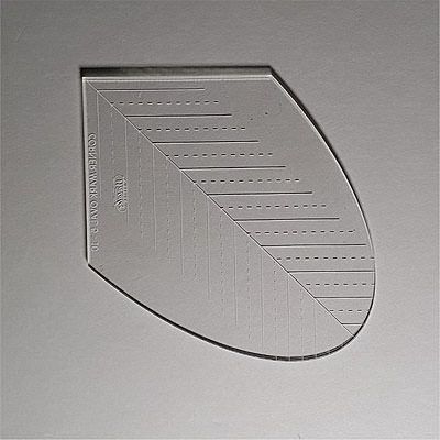 Westalee Rulers Corner Mark Oval Set 1  set of 2 10" & 12"  High Shank