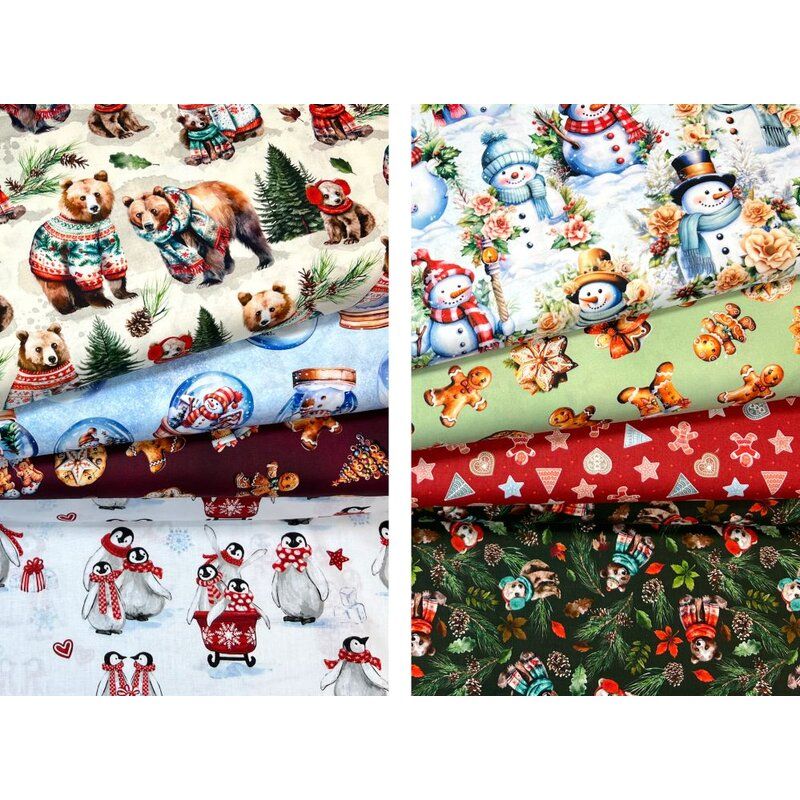 Christmas Cheer Fat Quarter Bundle Christmas Cheer Fat Quarter Bundle