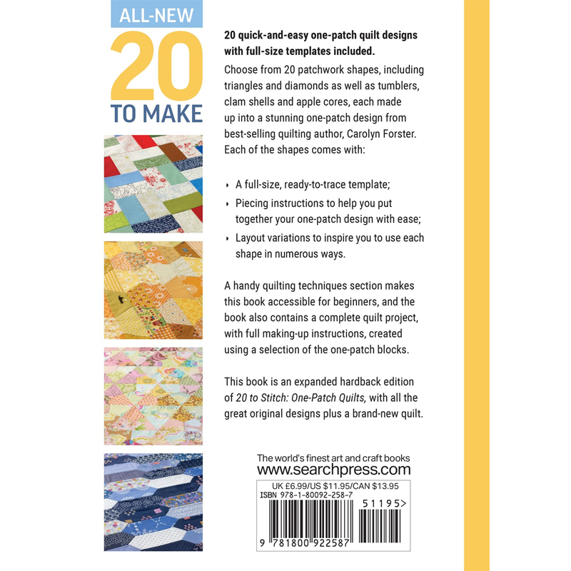 One-Patch Quilts: All-New Twenty To Make