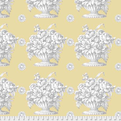Kaffe Fassett Fabric Stone Flower Beige Panel