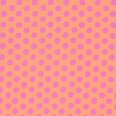 Kaffe Fassett Fabric Spot Peach (per 1/4 metre)