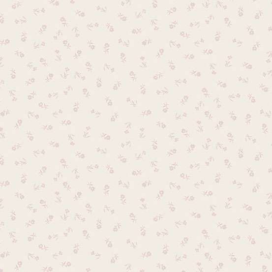 Petite Fleur Fabric: Spring, Cream