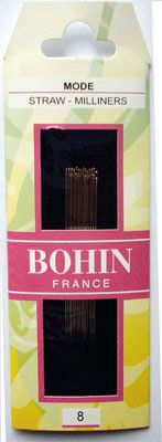 Bohin Milliners Needles Size 8 x 15 Bohin Milliners Needles Size 8 x 15