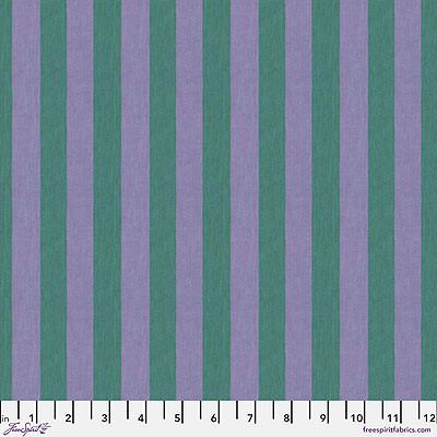 Kaffe Fassett Fabric: Shot Cotton Stripes Wide Heather (per 1/4 metre)