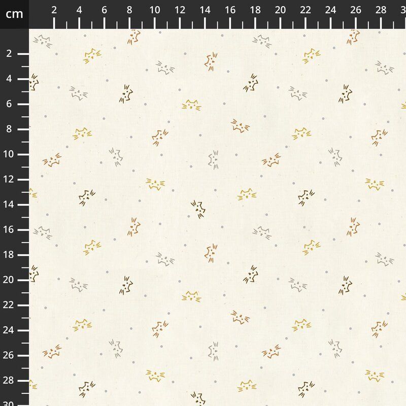 Miniatures fabric: Cat Lover