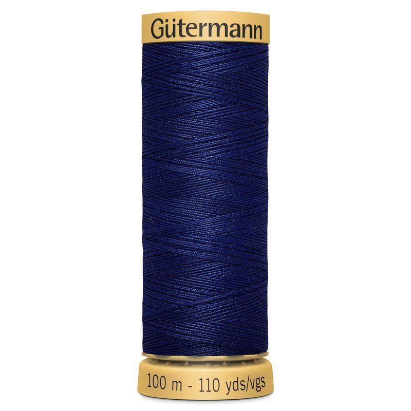 Gutermann Natural Cotton 100m Bright Blue Col 5033 Gutermann Natural Cotton 100m Bright Blue Col 5033