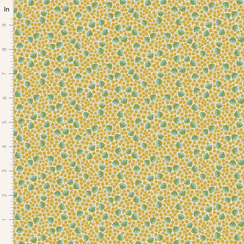Tilda Bellflower Blenders fabric: Bellflower, Flaxen