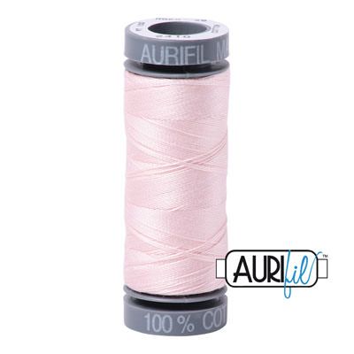 Aurifil 28 Weight Cotton Thread 2410 Pale Pink Aurifil 28 Weight Cotton Thread 2410 Pale Pink