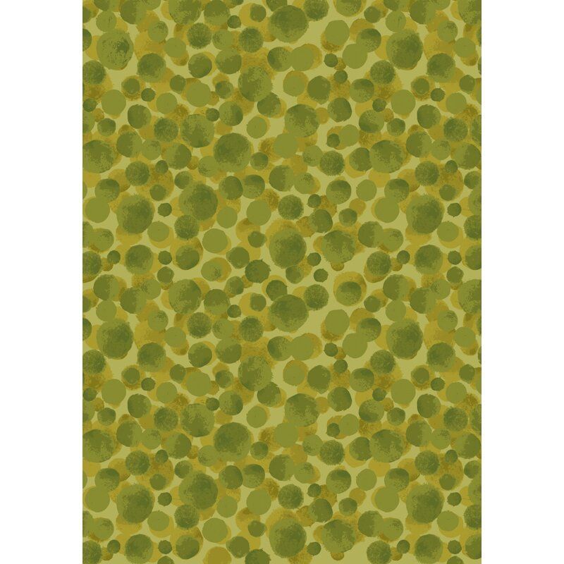 Bumbleberries Seasonal fabric: Leafy Green