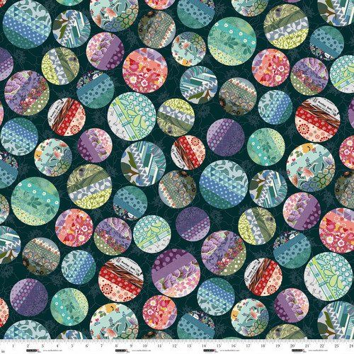 Neighbourhood Association fabric, Big Dots