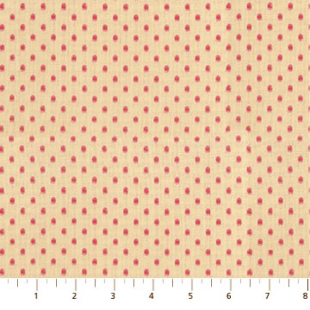 Garden Variety fabric: Woven Ditsy Dot, Lush