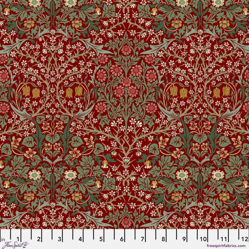 Suffolk Holiday fabric: Blackthorn, Thorned Rose Suffolk Holiday fabric: Blackthorn, Thorned Rose