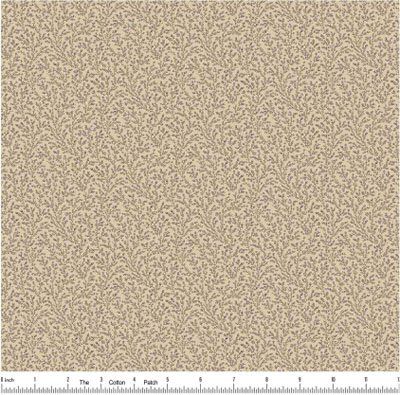 Wildflower Cottage fabric: Sand Heather