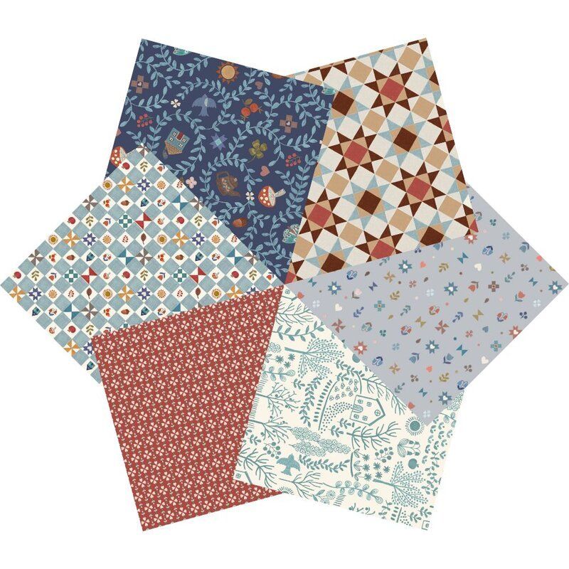 Cosy Home Fat Quarter Bundle Cosy Home Fat Quarter Bundle
