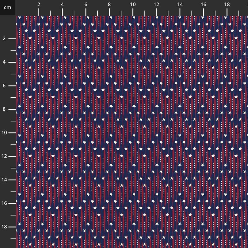 Quilting Coordinates fabric: Friday Harbor, Zig Zag Texture, Navy