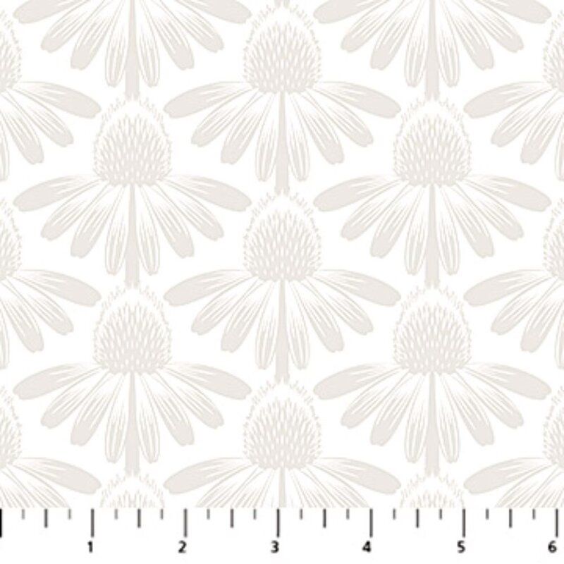 Indelible Soft fabric: Echinacea Brown, Vintage