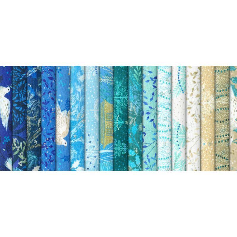 Peaceful 10" Ten Square Fabric Pack