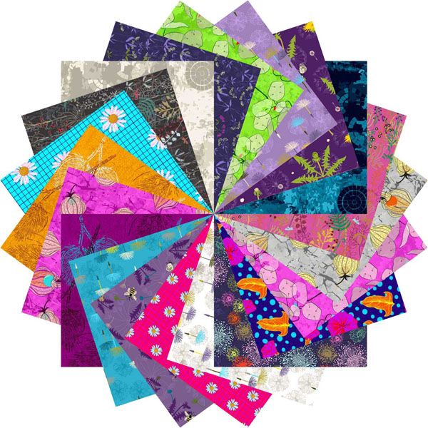 Colour Garden 5" Charm Pack