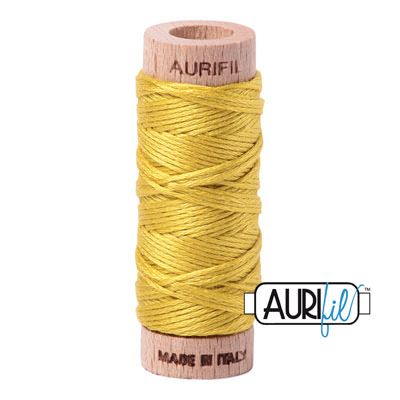 Aurifil Floss Cotton Thread 5015 Gold Yellow Aurifil Floss Cotton Thread 5015 Gold Yellow