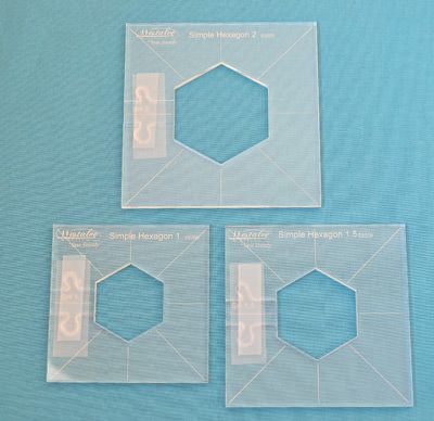 Westalee Ruler Hexagon Set Westalee Ruler Hexagon Set