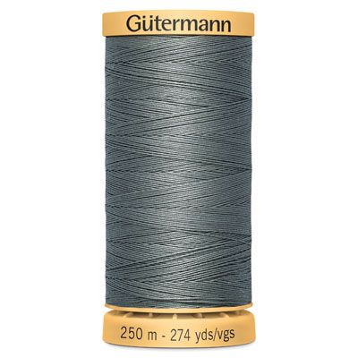 Gutermann Natural Cotton 50 Weight Thread 250m 5705 Rain Grey
