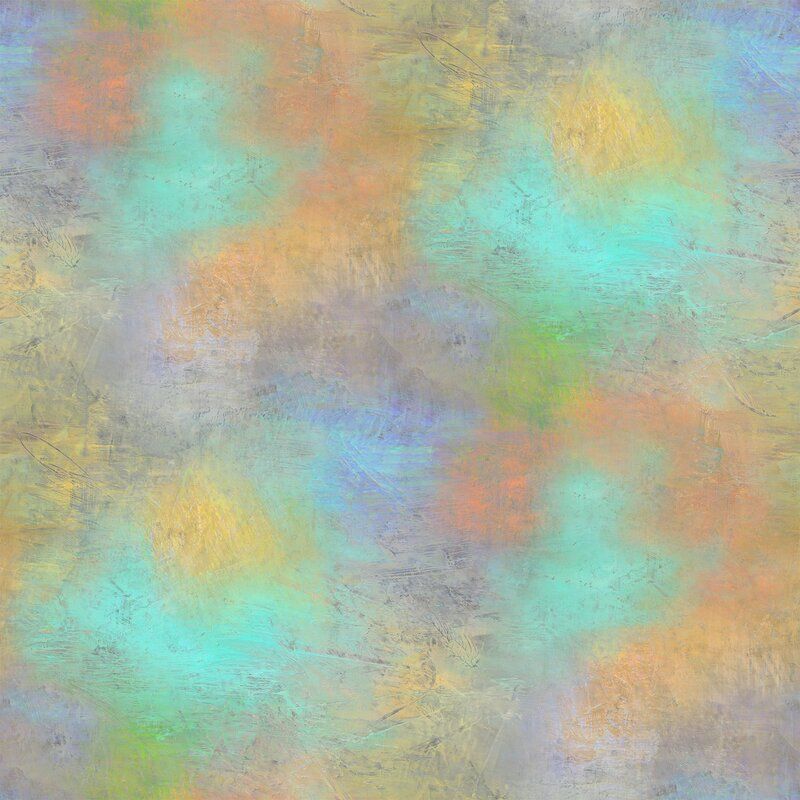 Lotus fabric: Cloudy Texture, Turquoise