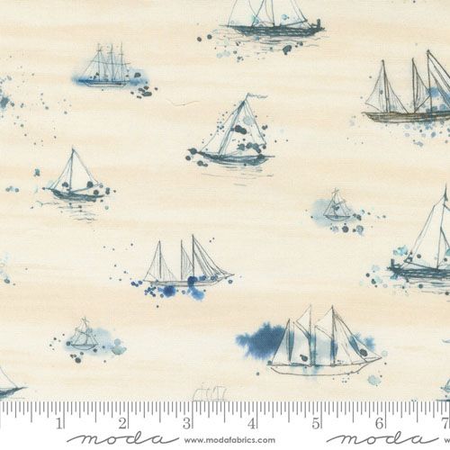 Longshore fabric: Marine, Flag Longshore fabric: Marine, Flag