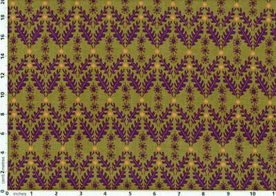Free Spirit Designers Fabric: Fallen Mossy (per 1/4 metre)