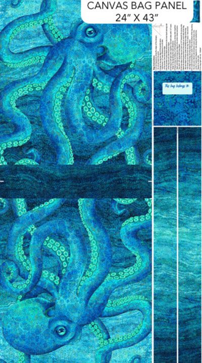 Enigma Canvas Bag Panel Enigma Canvas Bag Panel