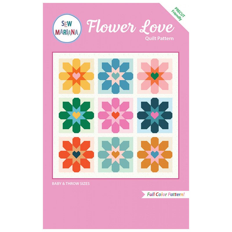 Flower Love Quilt Pattern