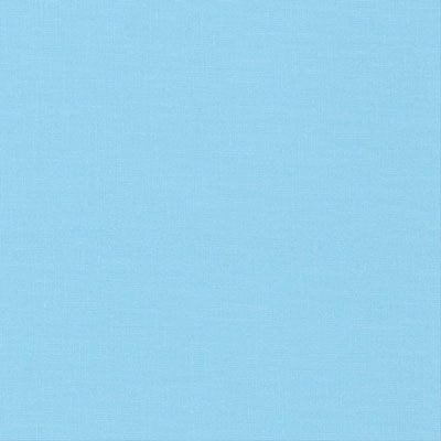 Kona Spa Blue Cotton Solids Patchwork Fabric: (per 1/4 metre)