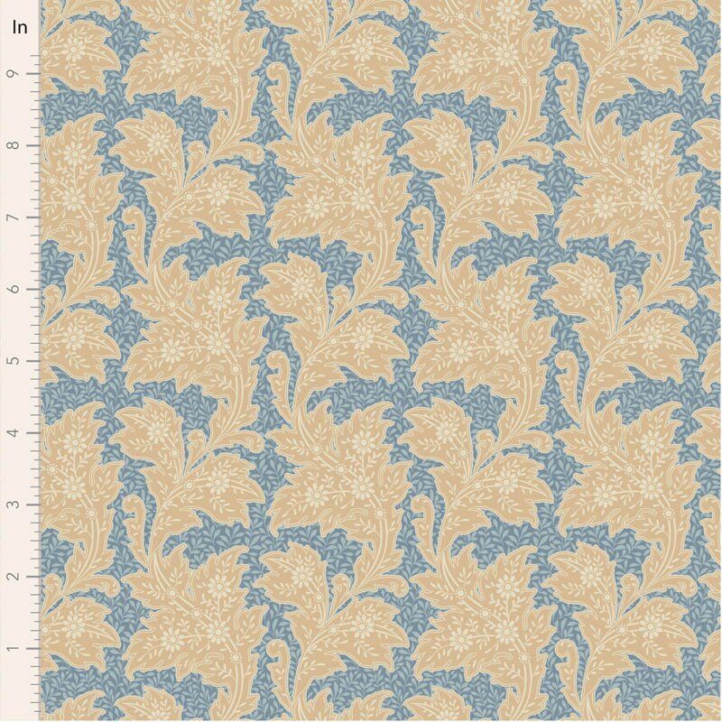 Tilda Songbird Blenders fabric: Stella Blue Tilda Songbird Blenders fabric: Stella Blue