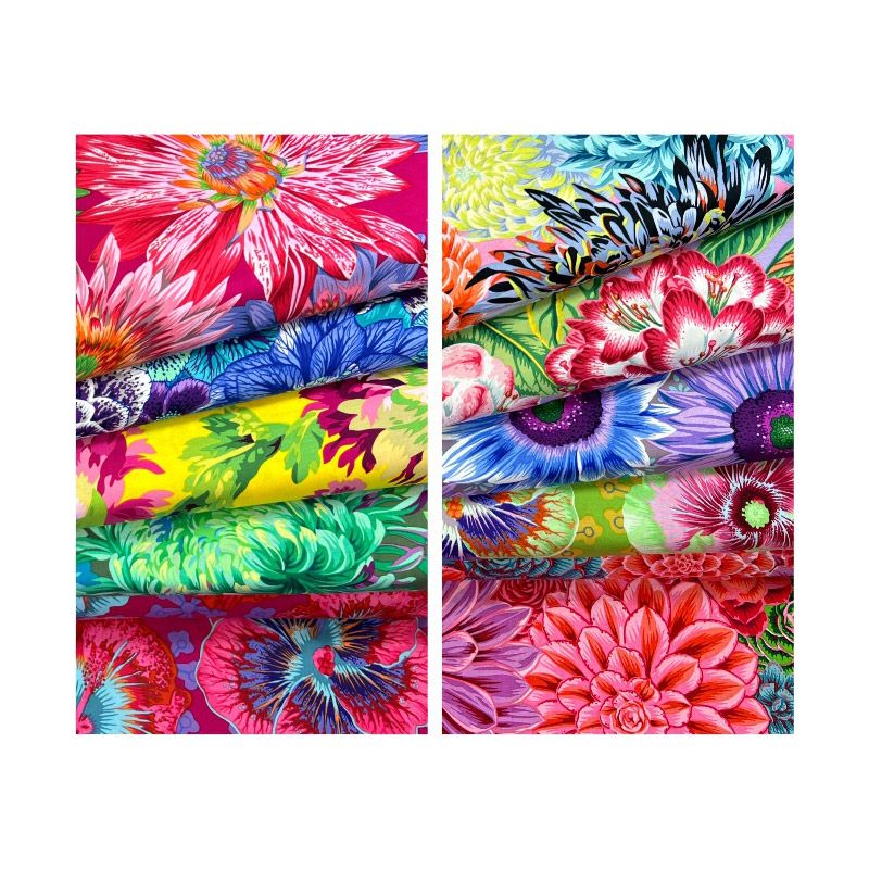 Kaffe Fassett Seed Packets, Summer Mix Quilt Kit