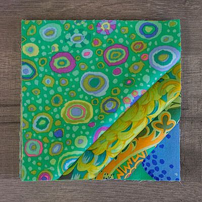 Kaffe Fassett Collective Fabrics Greens & Aquas 5" Charm Kaffe Fassett Collective Fabrics Greens & Aquas 5" Charm