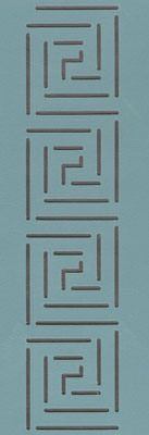 Quilt Stencil  2.5" Greek Chain