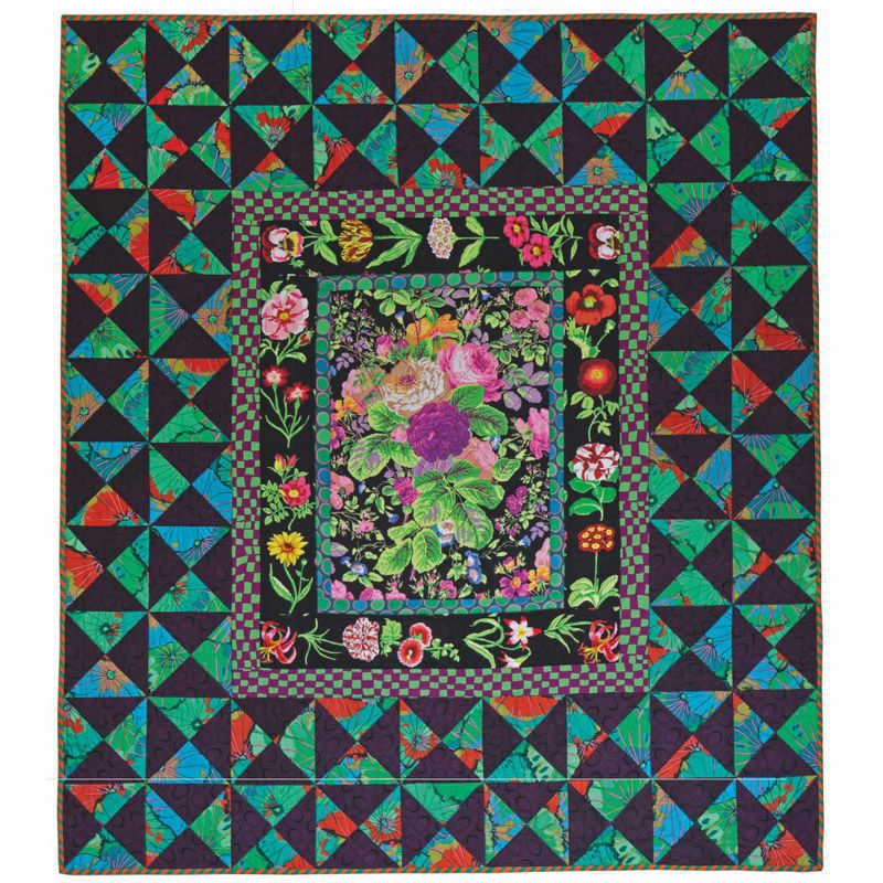 Rich Dark Medallion Quilt Kit