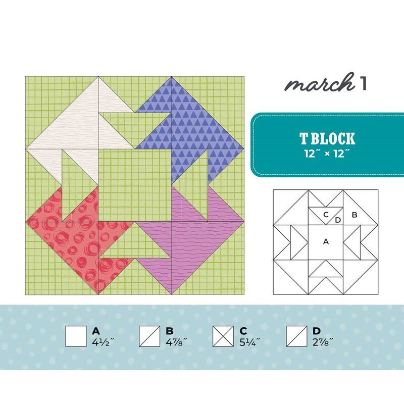 Quilters Perpetual Block-a-Day Calendar