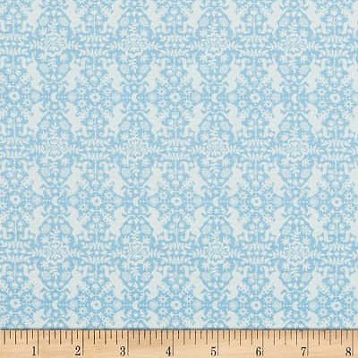 Enchantment Fabric: Unicorn Silhouette Stance Blue (per 1/4 metre)
