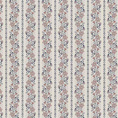 Kingston fabric: Paisley Stripe Linen (per 1/4 metre) Kingston fabric: Paisley Stripe Linen (per 1/4 metre)