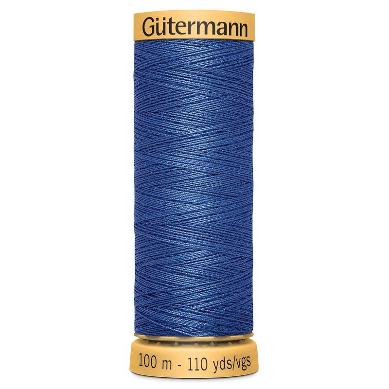 Gutermann Natural Cotton 100m Mid Blue Col 5133 Gutermann Natural Cotton 100m Mid Blue Col 5133
