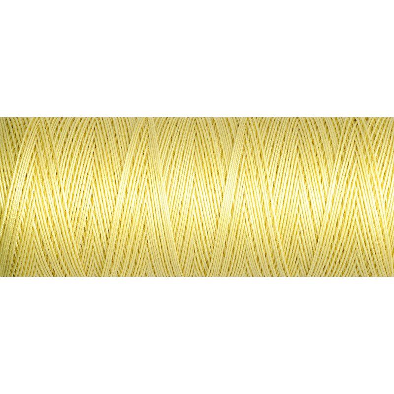 Gutermann Natural Cotton 100m Light Yellow Col 349 Gutermann Natural Cotton 100m Light Yellow Col 349